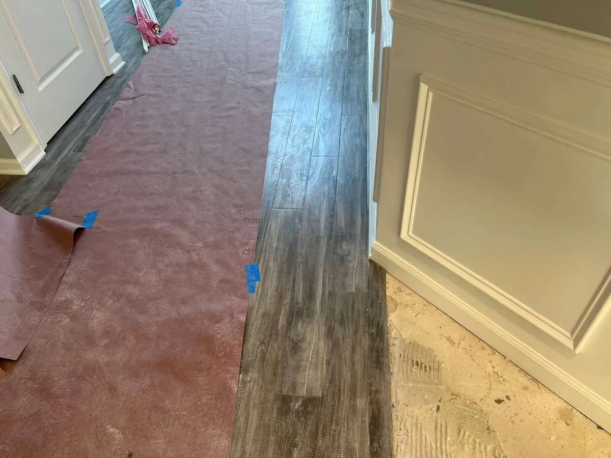 Completed marble shower restoration in Calimesa